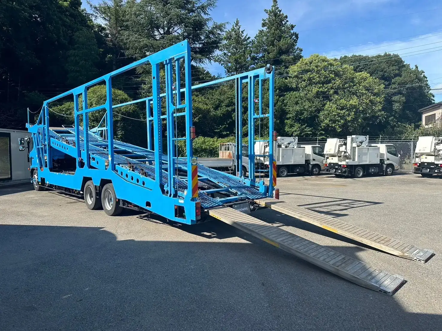 日野 レンジャー 中型/増トン 車両重機運搬 ベッド LDG-GK8JWAAの中古トラック画像5