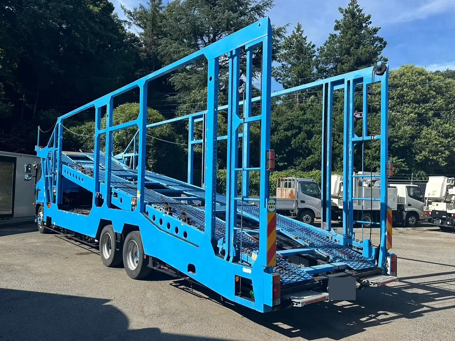 日野 レンジャー 中型/増トン 車両重機運搬 ベッド LDG-GK8JWAAの中古トラック画像4