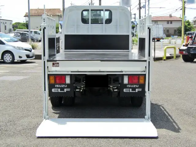 いすゞ エルフ 小型 平ボディ パワーゲート 床鉄板の中古トラック画像4