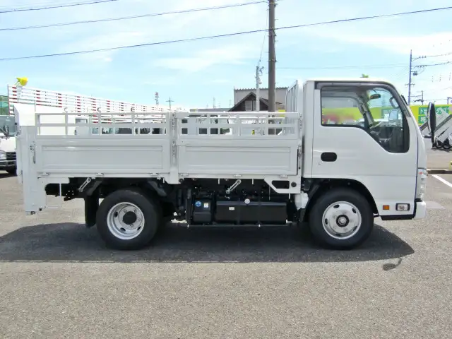 いすゞ エルフ 小型 平ボディ パワーゲート 床鉄板の中古トラック画像2