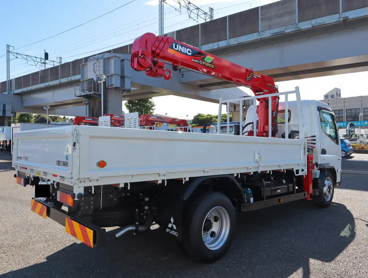 三菱 キャンター 小型 クレーン付 4段 ラジコンの中古トラック画像3