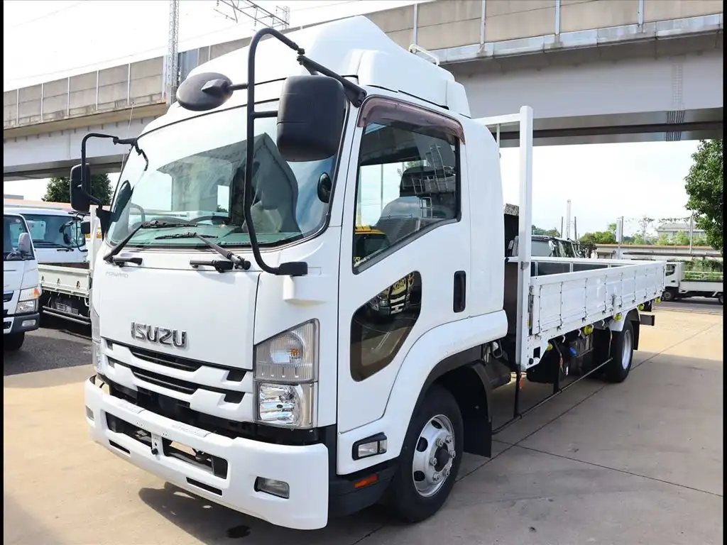 いすゞ フォワード 中型/増トン 平ボディ ベッド 2RG-FRR90S2の中古トラック画像1