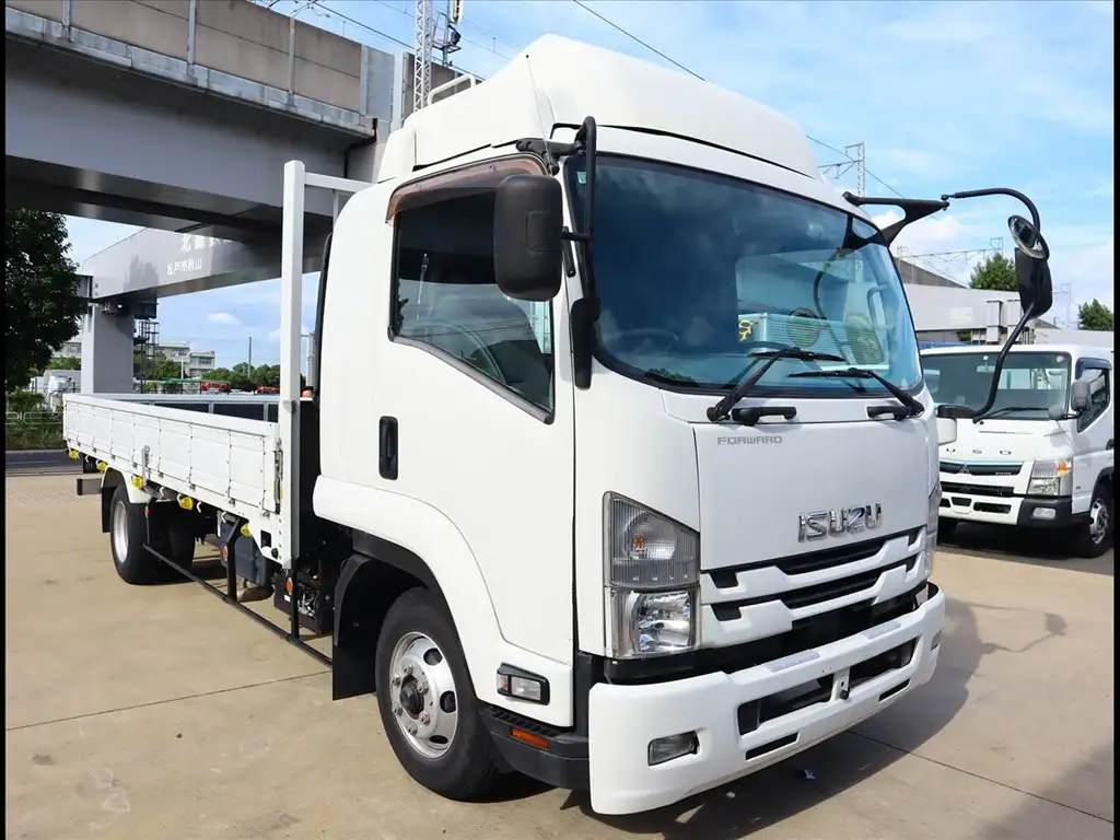 いすゞ フォワード 中型/増トン 平ボディ ベッド 2RG-FRR90S2の中古トラック画像2
