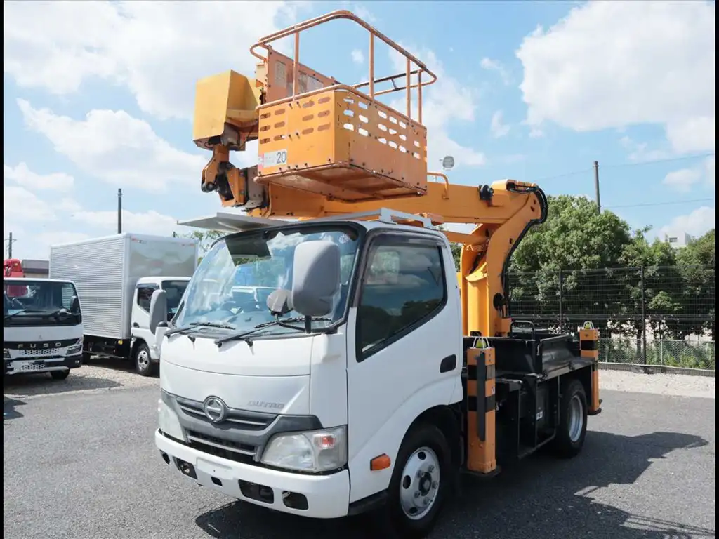 日野 デュトロ 小型 高所・建柱車 高所作業車 TKG-XZU600E の中古トラック【車両No.171110】
