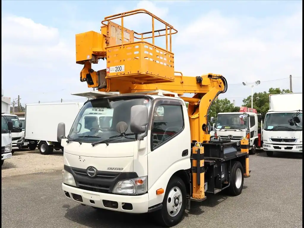 日野 デュトロ 小型 高所・建柱車 高所作業車 TKG-XZU600E の中古トラック【車両No.171108】