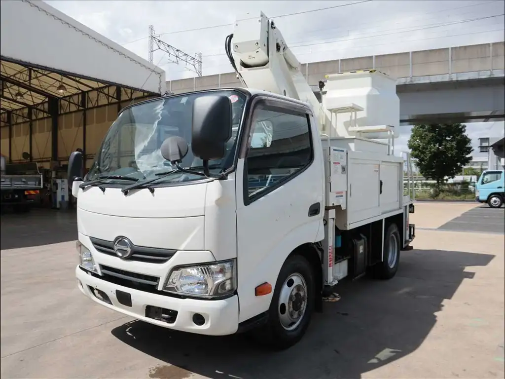 日野 デュトロ 小型 高所・建柱車 高所作業車 電工仕様 の中古トラック【車両No.172165】