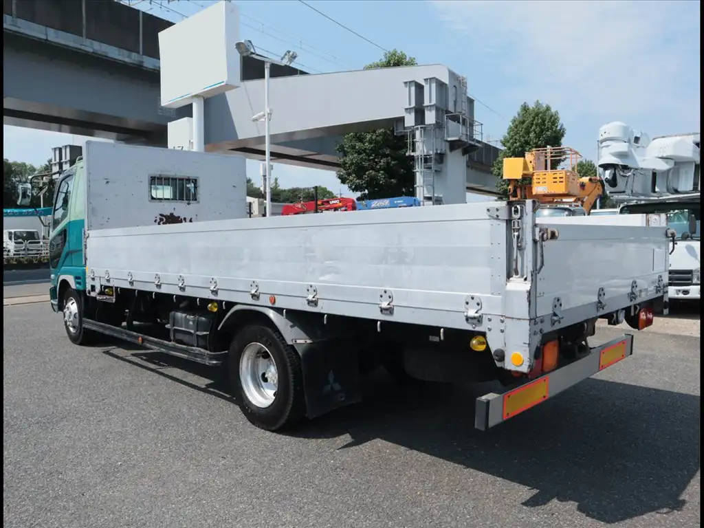 三菱 ファイター 中型/増トン 平ボディ 床鉄板 アルミブロックの中古トラック画像4