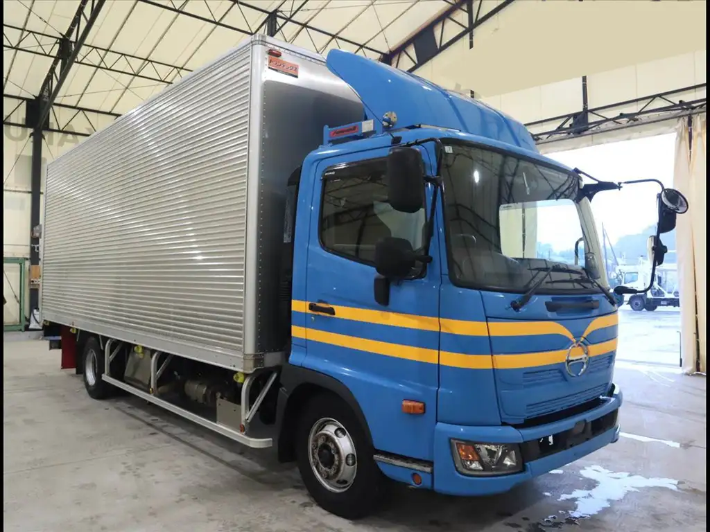日野 レンジャー 中型/増トン アルミバン パワーゲート 床鉄板の中古トラック画像2