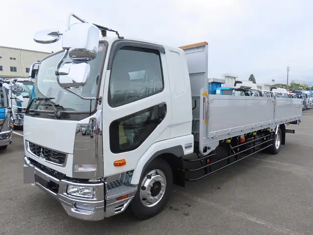 三菱 ファイター 中型/増トン 平ボディ アルミブロック エアサス の中古トラック【車両No.172345】