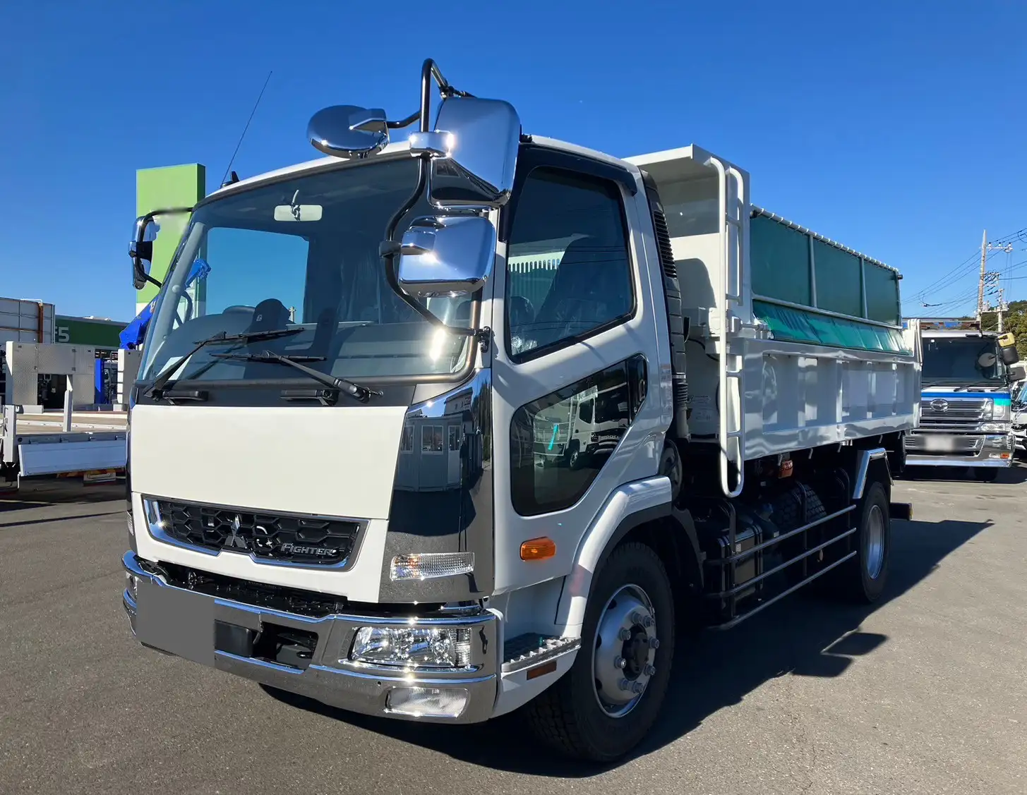 三菱 ファイター 中型/増トン ダンプ ローダー コボレーン の中古トラック【車両No.172380】