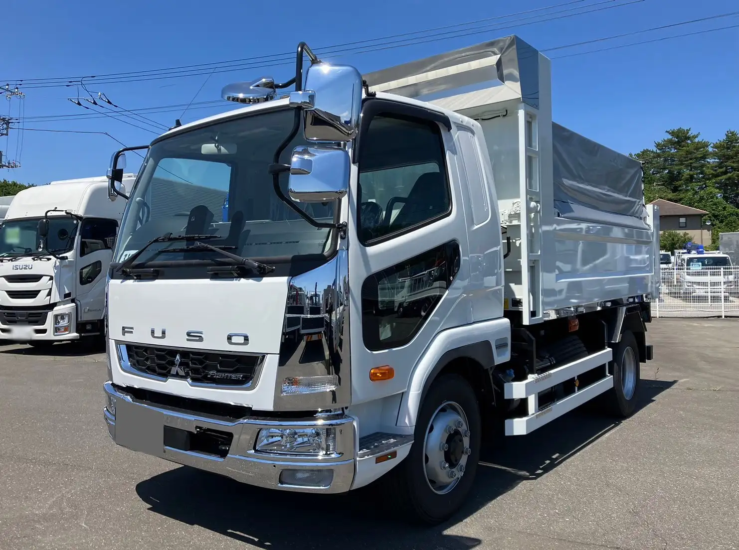 三菱 ファイター 中型/増トン ダンプ コボレーン ベッド の中古トラック【車両No.172391】