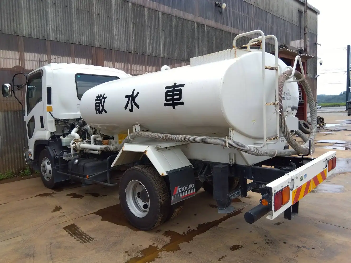いすゞ フォワード 中型/増トン タンク車 散水車 TKG-FRR90S1の中古トラック画像4