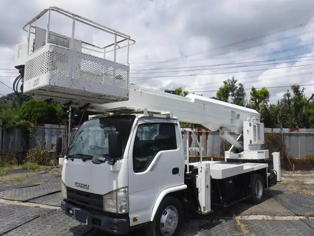 いすゞ エルフ 小型 高所・建柱車 高所作業車 PDG-NKR85YN の中古トラック【車両No.172424】