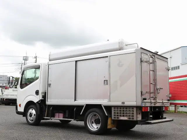 日産 アトラス 小型 アルミバン ボトルカー サイドドアの中古トラック画像4