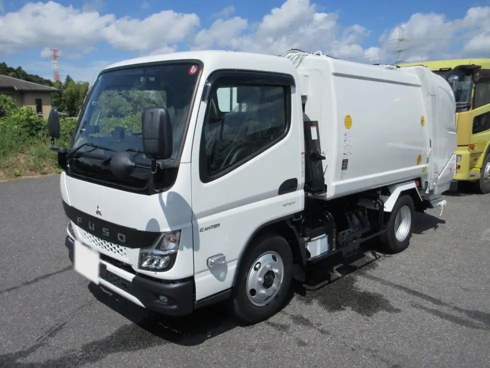 三菱 キャンター 小型 パッカー車 プレス式 2RG-FEAV0の中古トラック画像1