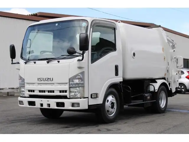 いすゞ エルフ 小型 パッカー車 巻き込み式 回転ダンプ式の中古トラック画像1
