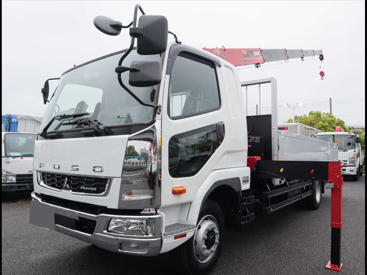 三菱 ファイター 中型/増トン クレーン付 ワイド 2KG-FK62FZ