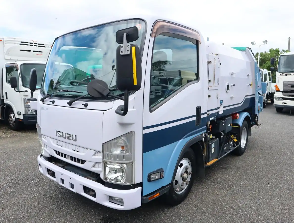 いすゞ エルフ 小型 パッカー車 巻き込み式 回転ダンプ式 の中古トラック【車両No.172566】