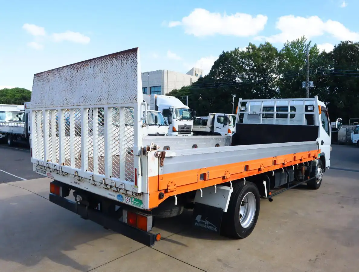 三菱 キャンター 小型 車両重機運搬 ラジコン ウインチの中古トラック画像2