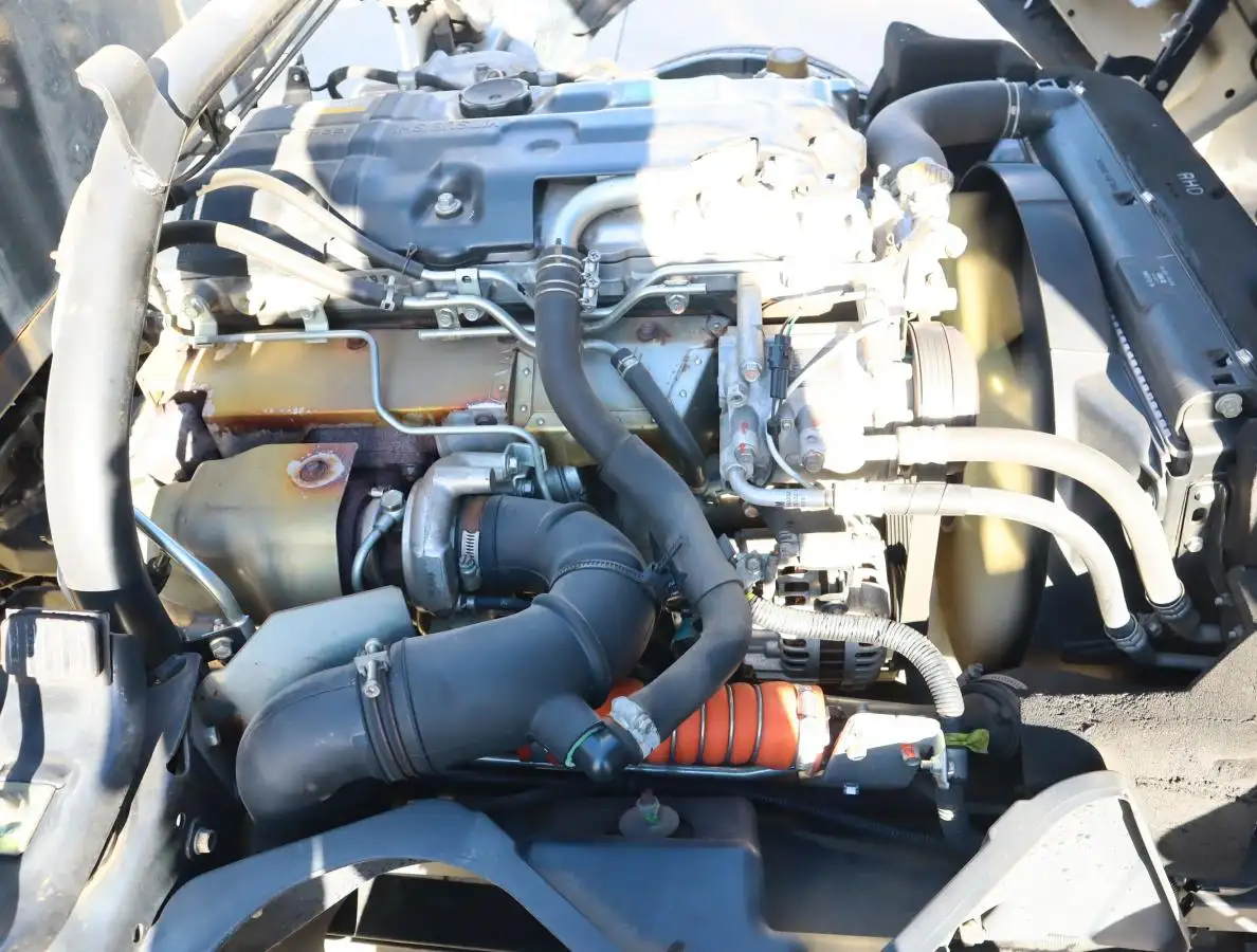 三菱 キャンター 小型 車両重機運搬 ラジコン ウインチの中古トラック画像20
