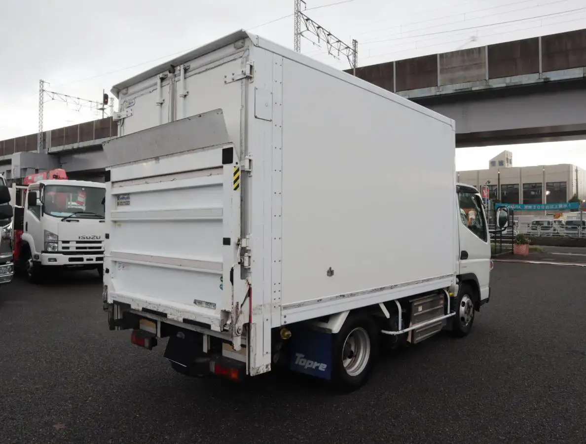 三菱 キャンター 小型 冷凍冷蔵 低温 パワーゲートの中古トラック画像2