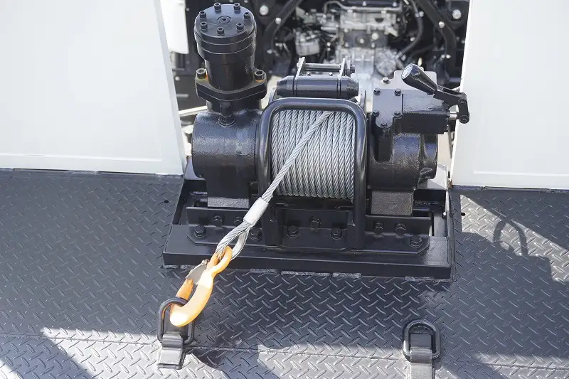 三菱 ファイター 中型/増トン 車両重機運搬 ラジコン ウインチの中古トラック画像5