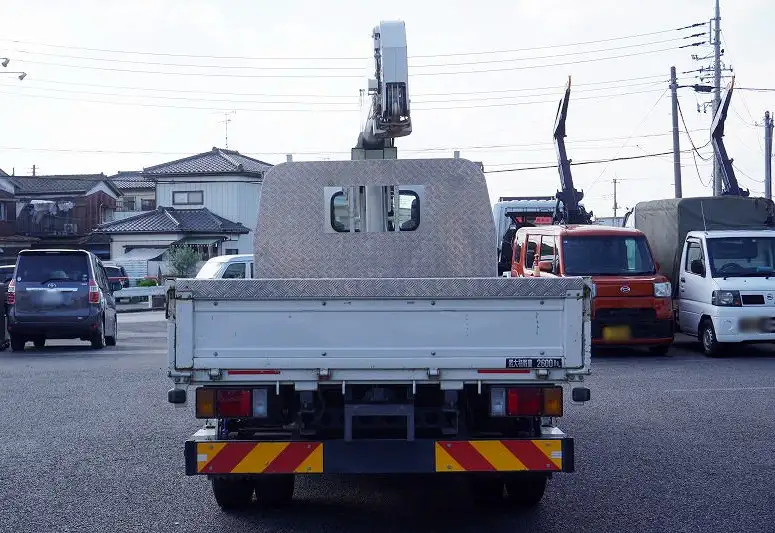 いすゞ エルフ 小型 クレーン付 床鉄板 5段の中古トラック画像3