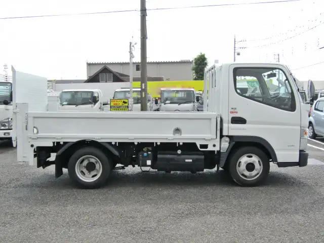 三菱 キャンター 小型 平ボディ パワーゲート TPG-FBA20の中古トラック画像2
