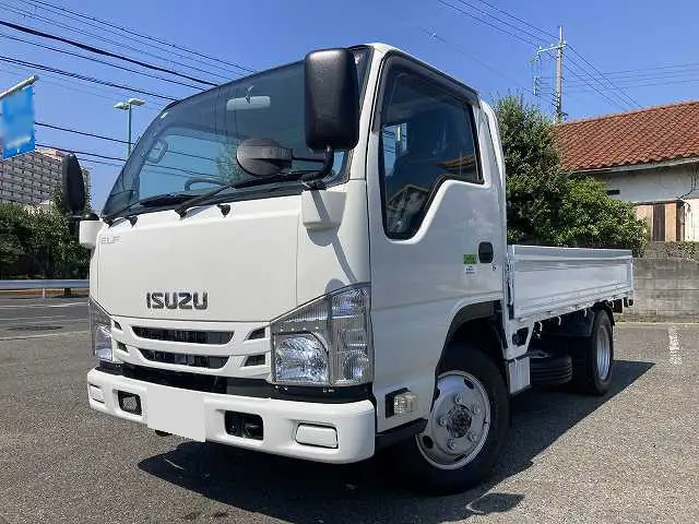 いすゞ エルフ 小型 平ボディ TPG-NHS85A H31/R1の中古トラック画像1