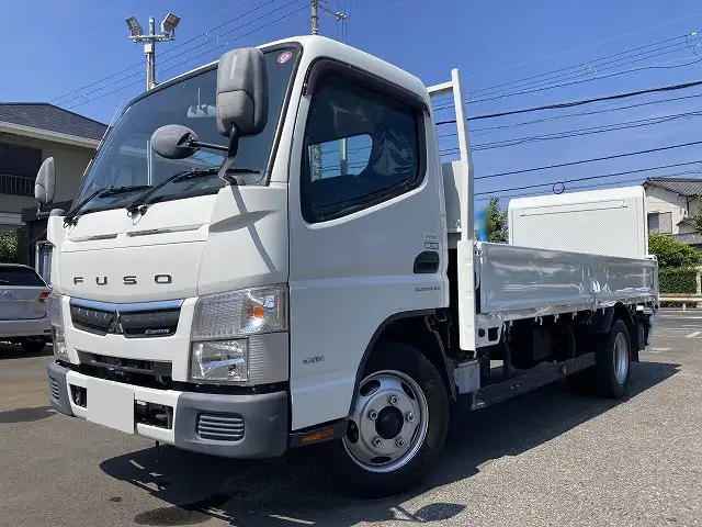 三菱 キャンター 小型 平ボディ パワーゲート TPG-FEA50の中古トラック画像1