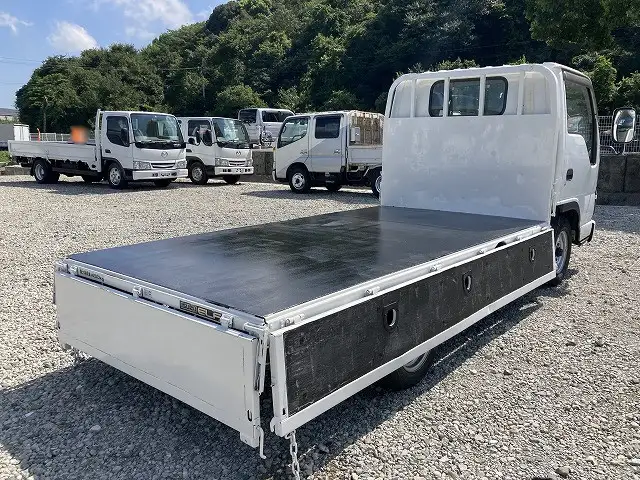 いすゞ エルフ 小型 平ボディ 床鉄板 KR-NHR69の中古トラック画像4