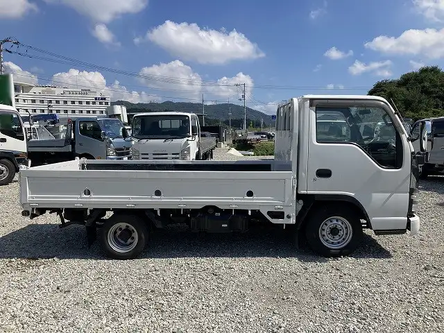 いすゞ エルフ 小型 平ボディ 床鉄板 KR-NHR69の中古トラック画像2