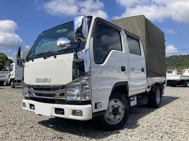 いすゞ エルフ 小型 平ボディ 10尺 TRG-NJS85A