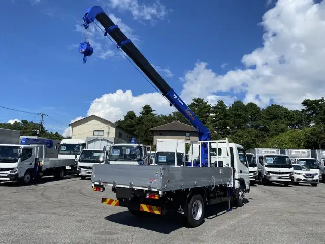 三菱 キャンター 小型 クレーン付 アルミブロック 4段の中古トラック画像3