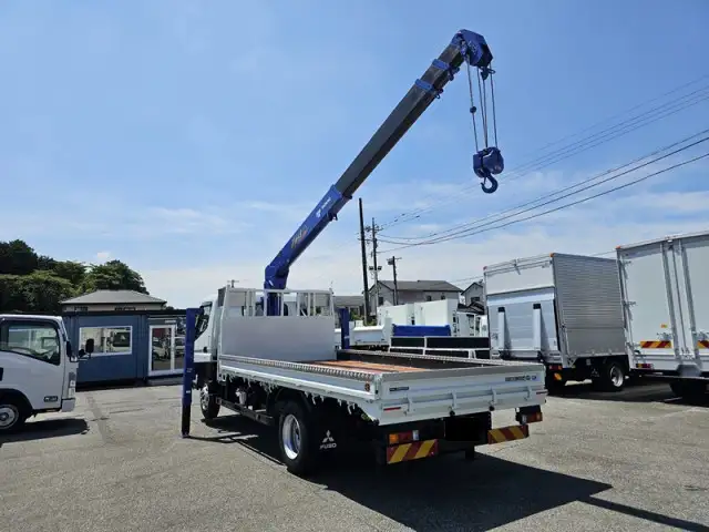 三菱 キャンター 小型 車両重機運搬 4段クレーン ラジコンの中古トラック画像5