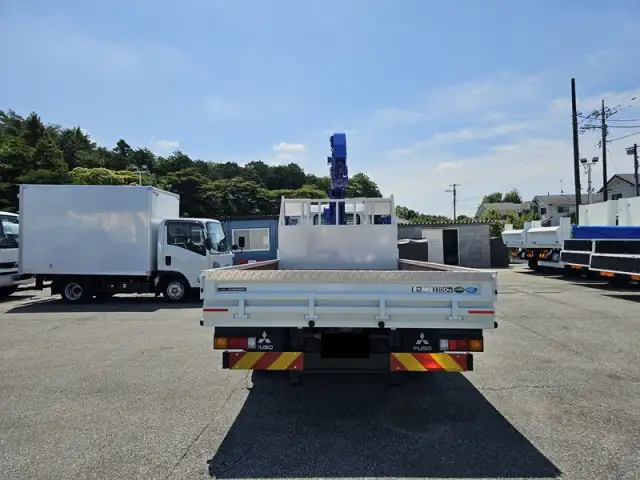 三菱 キャンター 小型 車両重機運搬 4段クレーン ラジコンの中古トラック画像7