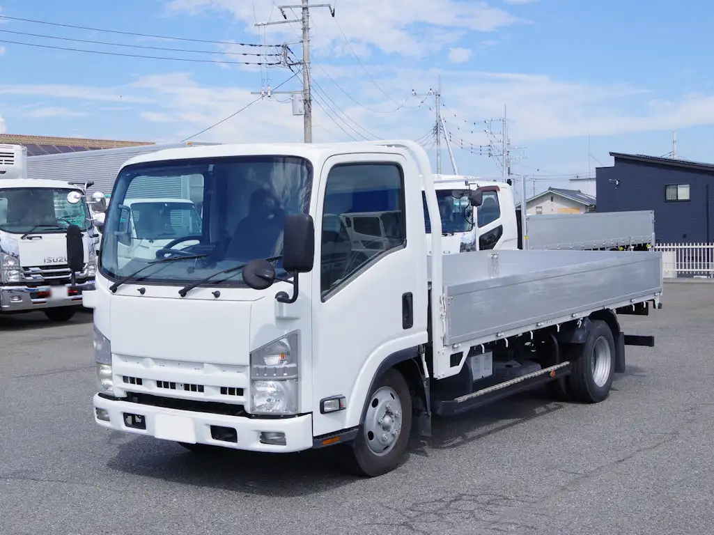 いすゞ エルフ 小型 平ボディ アルミブロック TKG-NMR85AN の中古トラック【車両No.172735】