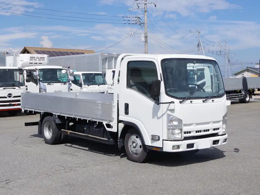 いすゞ エルフ 小型 平ボディ アルミブロック TKG-NMR85ANの中古トラック画像2