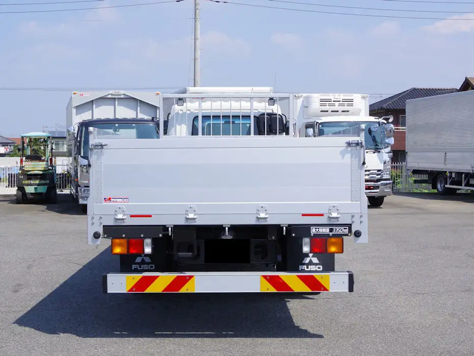 三菱 ファイター 中型/増トン 平ボディ アルミブロック ベッドの中古トラック画像4