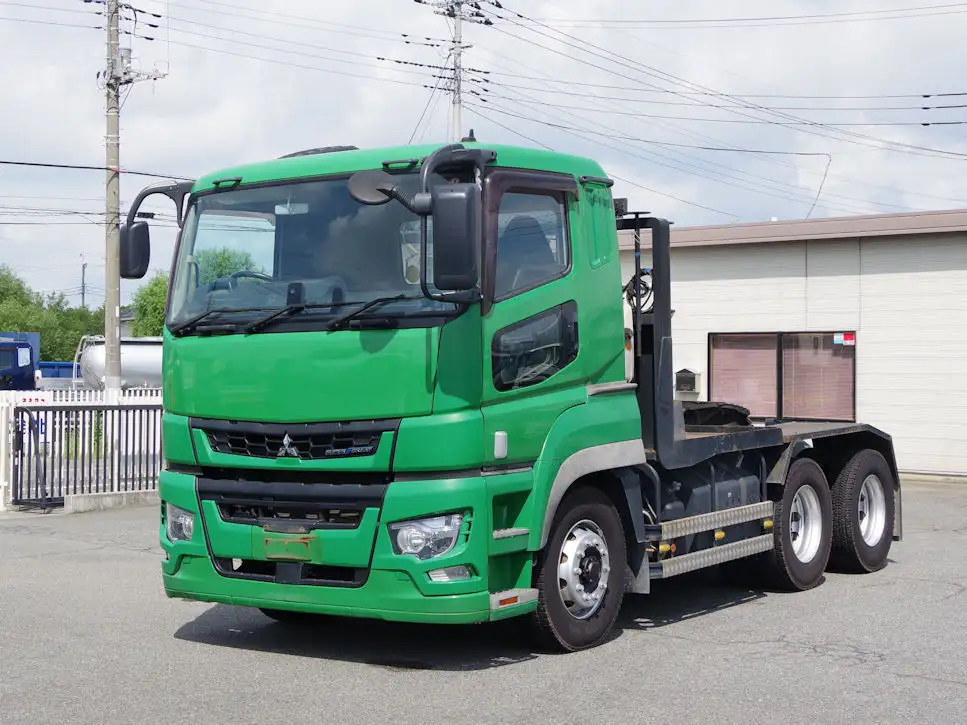三菱 スーパーグレート 大型 トラクター 2デフ ベッド の中古トラック【車両No.172726】