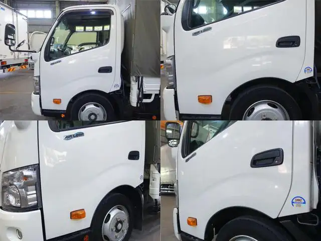 日野 デュトロ 小型 平ボディ 幌 TKG-XZU720Mの中古トラック画像9