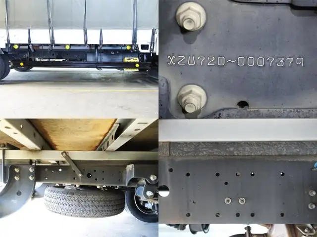 日野 デュトロ 小型 平ボディ 幌 TKG-XZU720Mの中古トラック画像13