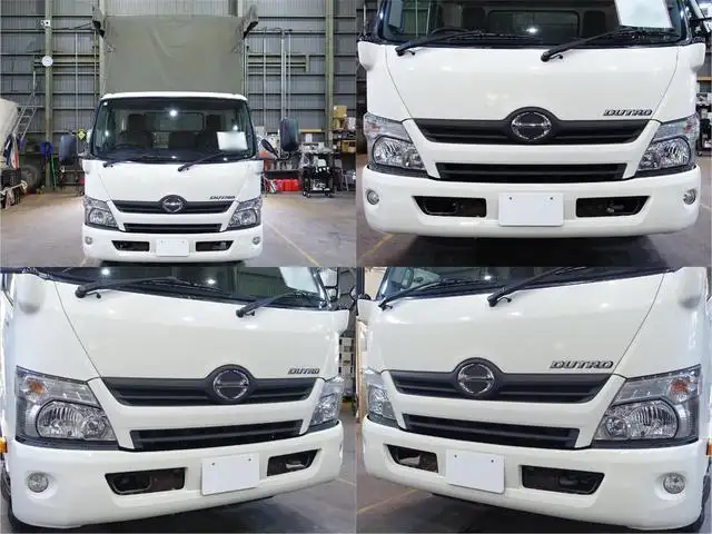 日野 デュトロ 小型 平ボディ 幌 TKG-XZU720Mの中古トラック画像2