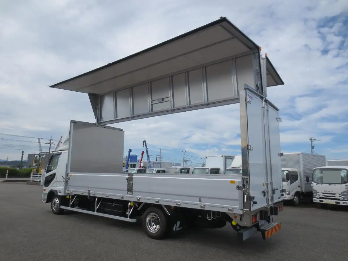 三菱 ファイター 中型/増トン ウイング エアサス ベッドの中古トラック画像11