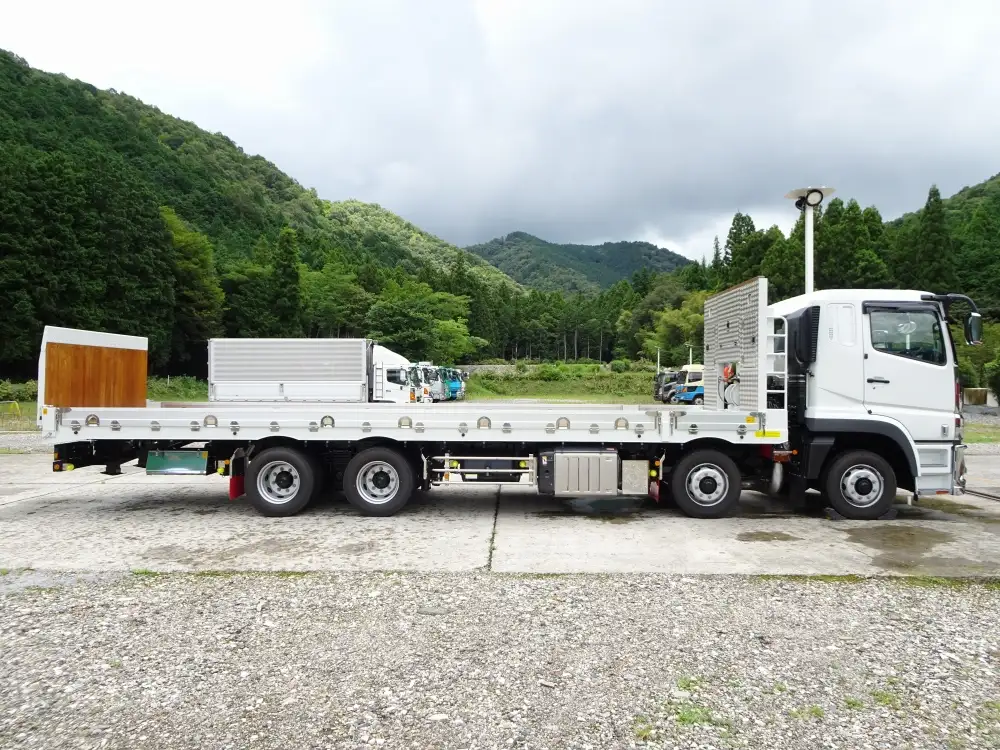 三菱 スーパーグレート 大型 車両重機運搬 ラジコン ウインチの中古トラック画像2