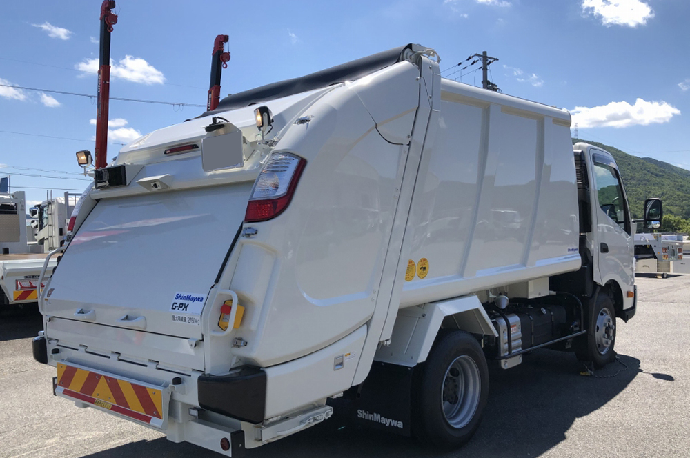 日野 デュトロ 小型 パッカー車 プレス式 2KG-XZU700Xの中古トラック画像2