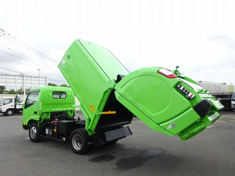 日野 デュトロ 小型 パッカー車 巻き込み式 回転ダンプ式の中古トラック画像5