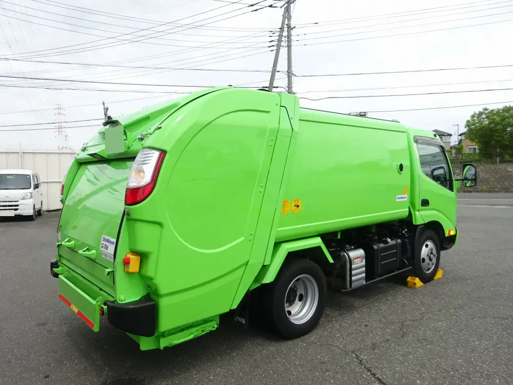 日野 デュトロ 小型 パッカー車 巻き込み式 回転ダンプ式の中古トラック画像4
