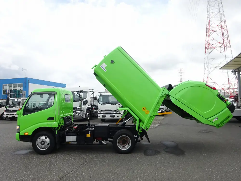 日野 デュトロ 小型 パッカー車 巻き込み式 回転ダンプ式の中古トラック画像3