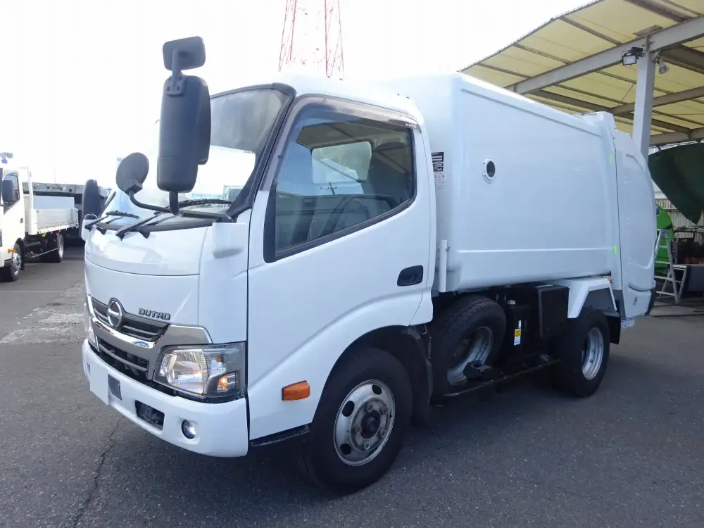 日野 デュトロ 小型 パッカー車 巻き込み式 回転ダンプ式 の中古トラック【車両No.172882】